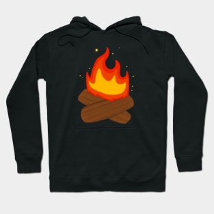 Cartoon Bonfire Hoodie